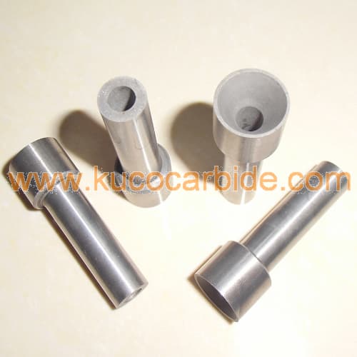 carbide sand blasting nozzle with step